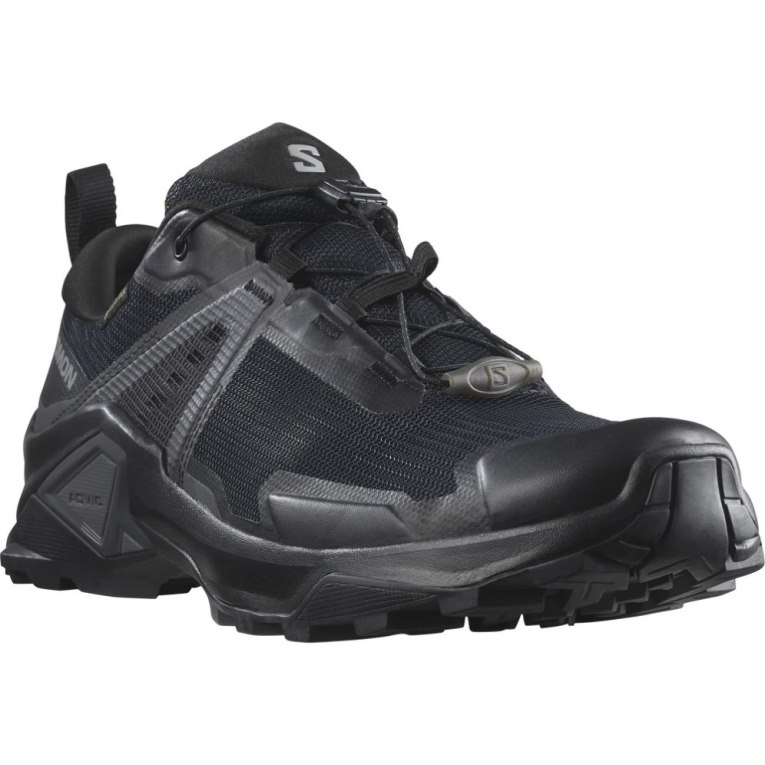 Tenis Senderismo Salomon X Raise 2 GTX Hombre Negros | MX UGWJ185